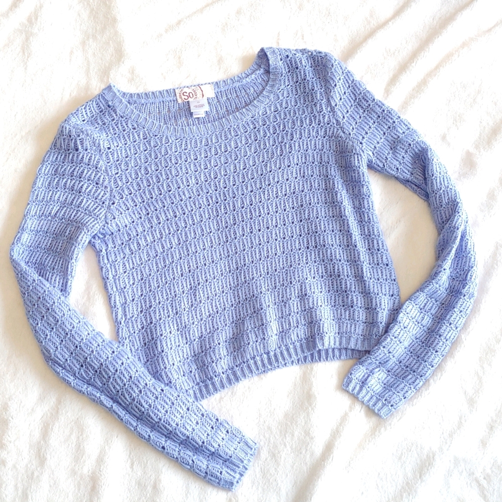 Loose Knit Crop Sweater